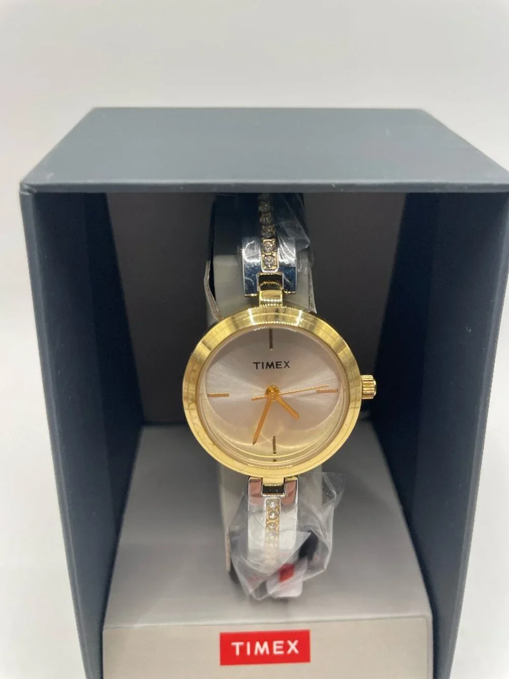 Timex Womens Bracelet Watch Main Street Two Tone TW2W96200JT